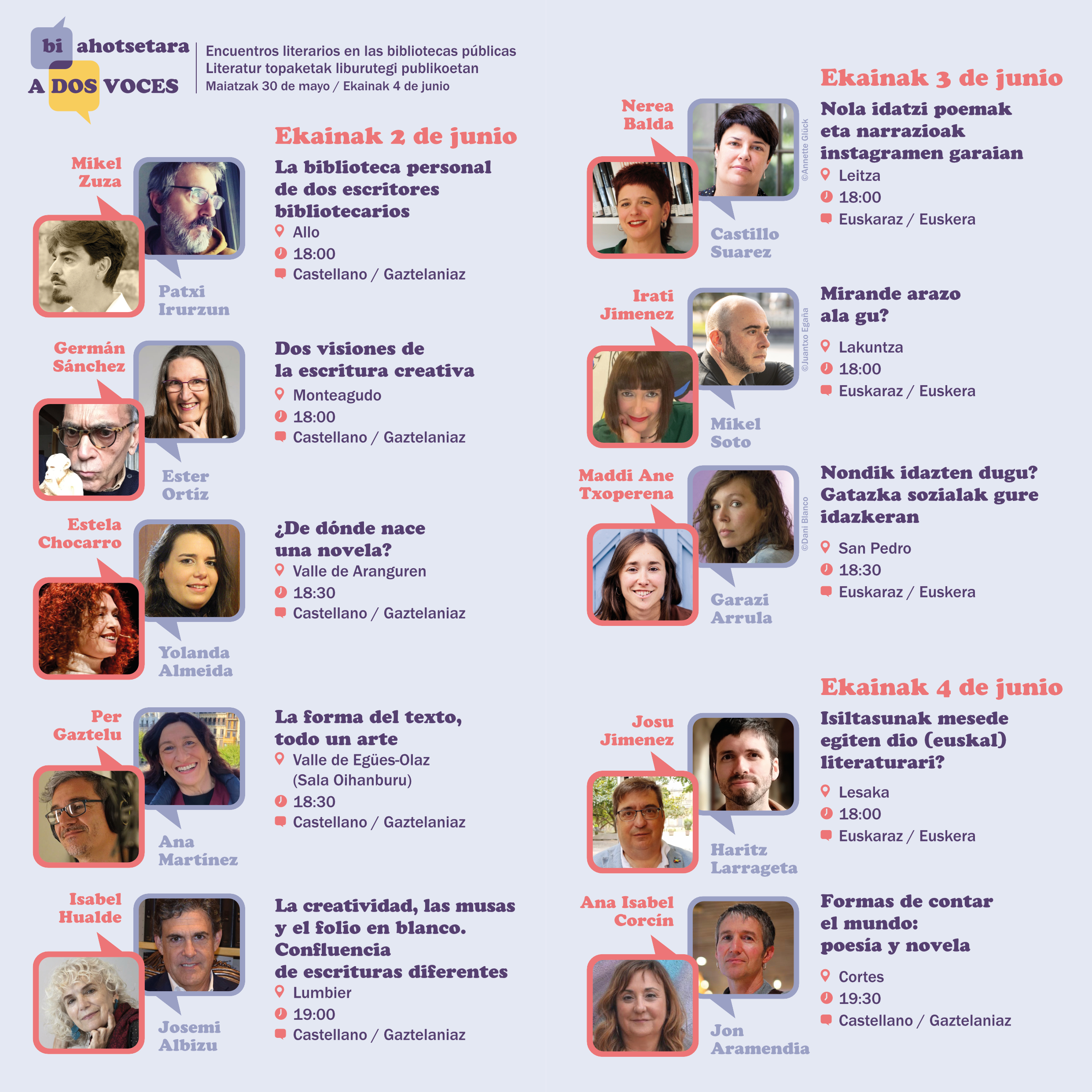 <p style="text-align: justify;">NAFARROAKO VI. LIBURU AZOKA ETA LITERATUR TOPAKETAK LIBURUTEGI PUBLIKOETAN</p>