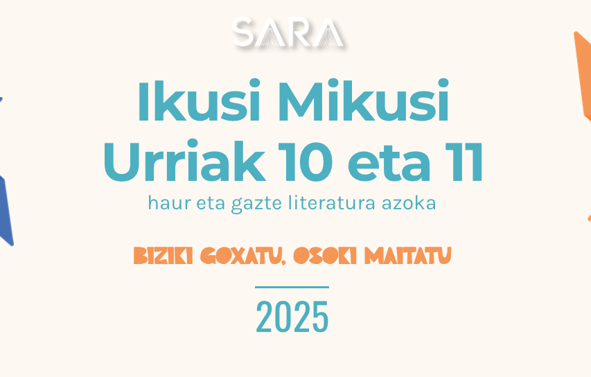 <p>Haur eta gazte literaturaren azoka</p>