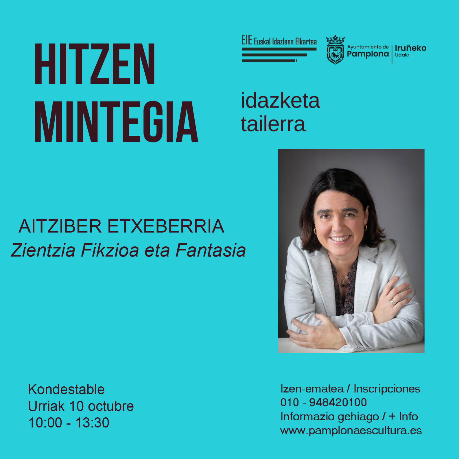 <p style="text-align: justify;">Datorren urriak 10ean hasiera emango zaio "HITZEN MINTEGIA"&nbsp;IV. edizioari</p>