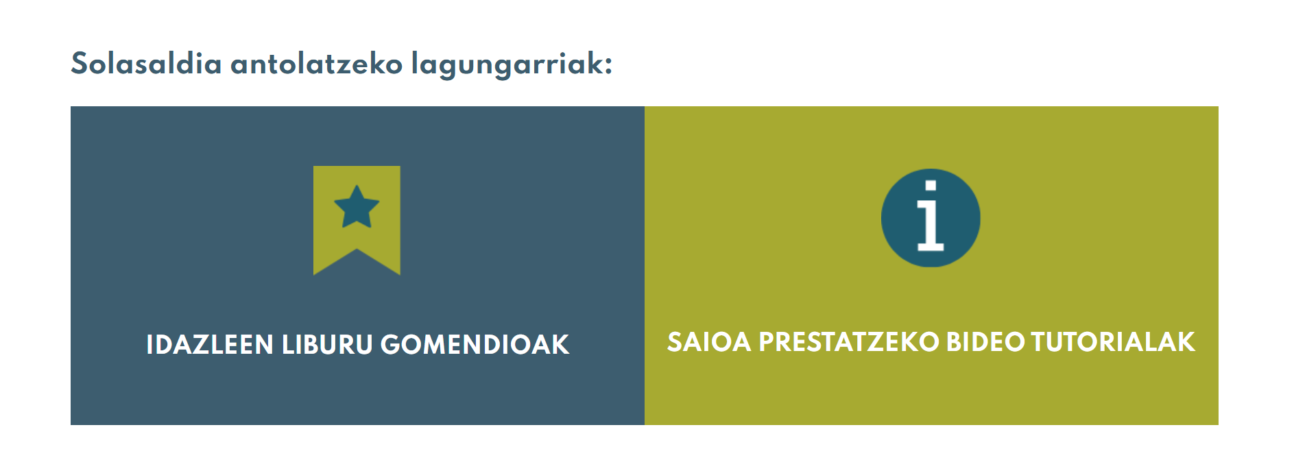 <p>LIBURU GOMENDIOAK</p>